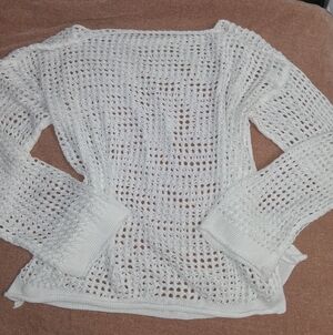 White Knit Sweater